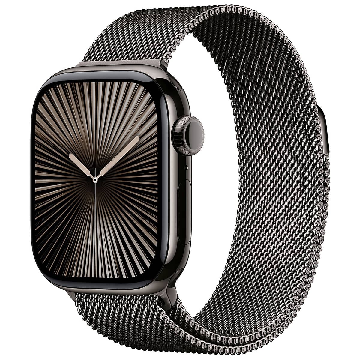 Apple Watch bands Dark gray 38 40 41 42 44 45 46 49 mm compatible series 1 2 3 4 5 6 7 8 9 10 SE and Ultra 1 2 Apple Watch Band Milanese Loop - eWatch Band