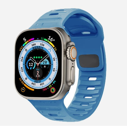 Apple Watch bands Sky blue 38 40 41 42 44 45 46 49 mm compatible series 1 2 3 4 5 6 7 8 9 10 SE and Ultra 1 2 Apple Watch Sport Band - eWatch Band