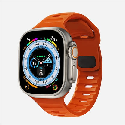 Apple Watch bands Orange 38 40 41 42 44 45 46 49 mm compatible series 1 2 3 4 5 6 7 8 9 10 SE and Ultra 1 2 Apple Watch Sport Band - eWatch Band