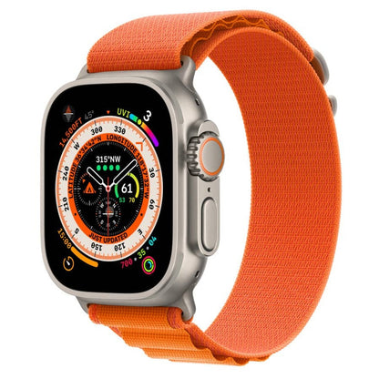 The best Apple Watch Band : Orange Alpine loop for Apple Watch Ultra - eWatch Band