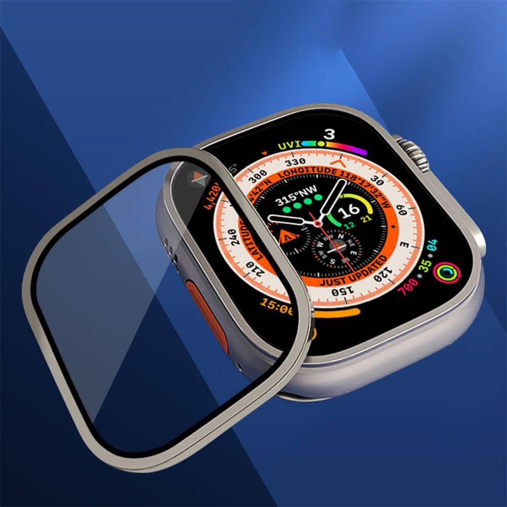 Best Apple Watch Ultra tempered glass 49mm Apple Watch Ultra 1 and new Apple Watch ultra 2 Apple Watch Ultra screen protector - eWatch Band