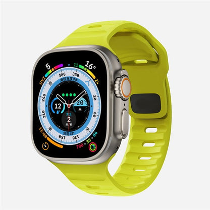 Apple Watch bands Fluorescent Yellow 38 40 41 42 44 45 46 49 mm compatible series 1 2 3 4 5 6 7 8 9 10 SE and Ultra 1 2 Apple Watch Sport Band - eWatch Band