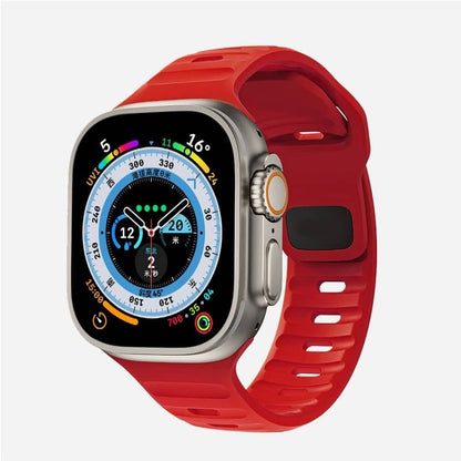 Apple Watch bands Red 38 40 41 42 44 45 46 49 mm compatible series 1 2 3 4 5 6 7 8 9 10 SE and Ultra 1 2 Apple Watch Sport Band - eWatch Band